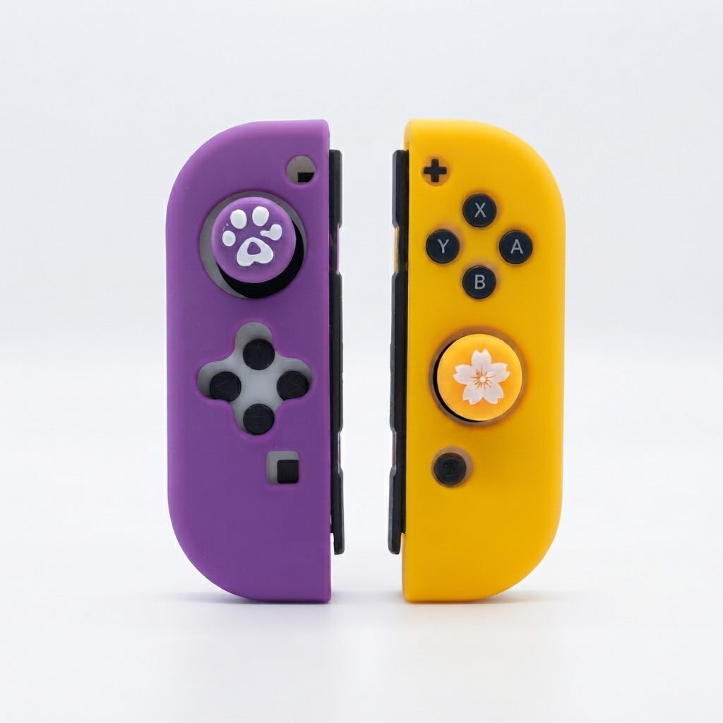 Ntd Switch LR Silicon PurpleOrange Lf-N017