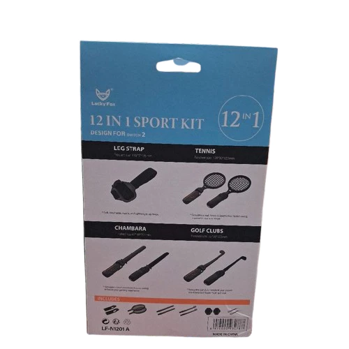Ns2 Sports Kit 12 In 1 - Black Lf-N1201A