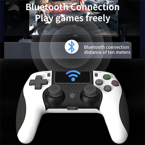 Ps4 Wireless Controller Lucky Fox Lf-0288 Blue