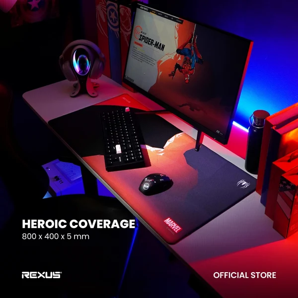 Rexus Mouse Gaming Daxa Marvel DX-MM52 Spiderman