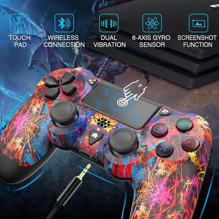 Ps4 Wireless Controller Spider Warna