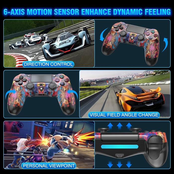 Ps4 Wireless Controller Spider Warna