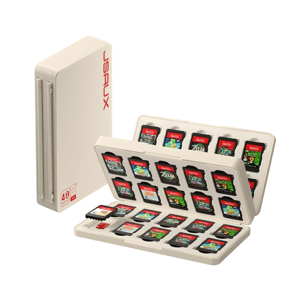 Ns2 Jsaux Game Card Case 40 Beige Bg0118