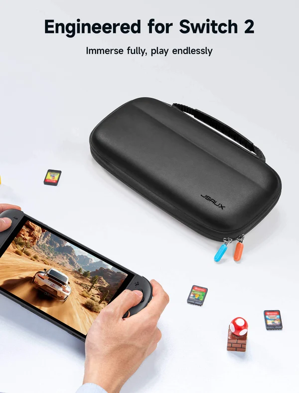 Ns2 Jsaux Colorful Ultra Thin Carrying Case Black Bg0119