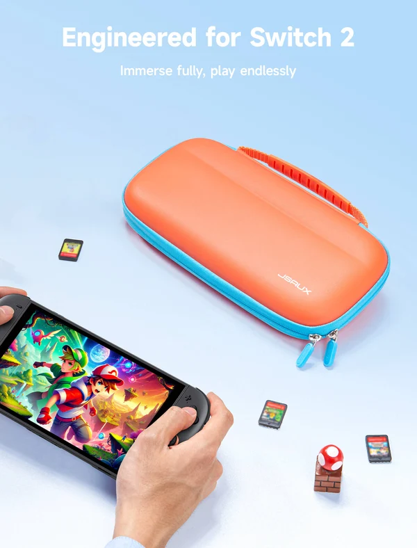 Ns2 Jsaux Colorful Ultra Thin Carrying Case Orange Bg0119