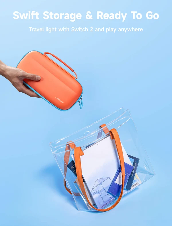Ns2 Jsaux Colorful Ultra Thin Carrying Case Orange Bg0119