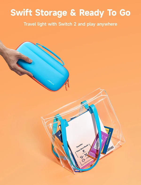 Ns2 Jsaux Colorful Ultra Thin Carrying Case Blue Bg0119