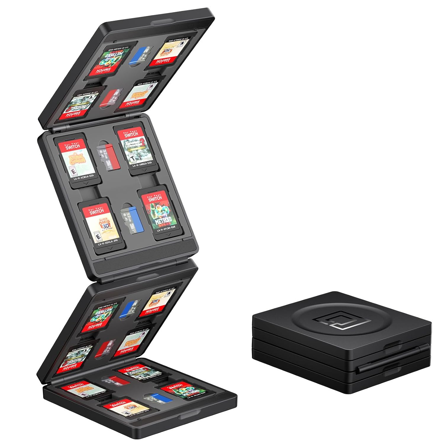Ns2 Jsaux Game Card Case 24 Bg0125