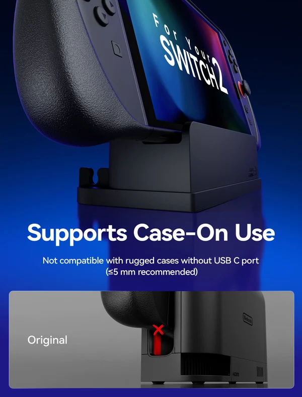 Ns2 Jsaux Dock Adapter Stand Black Db05