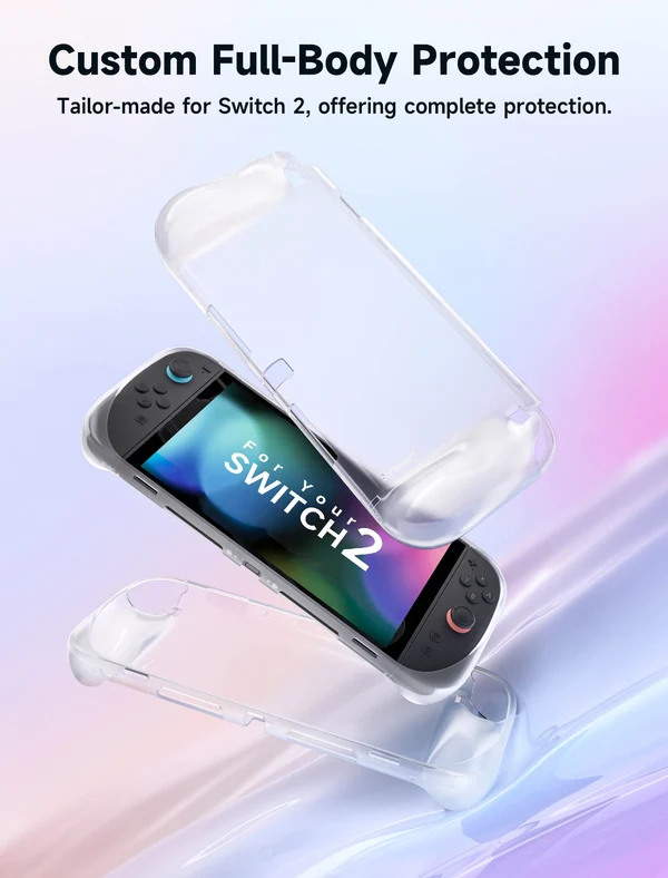 Ns2 Jsaux Integrated Soft Tpu Protective Case Transparent Pc0115
