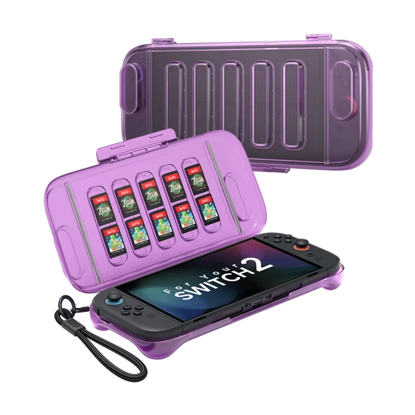 Ns2 Jsaux Shock Absorbent Storage Case Purple Pc0116