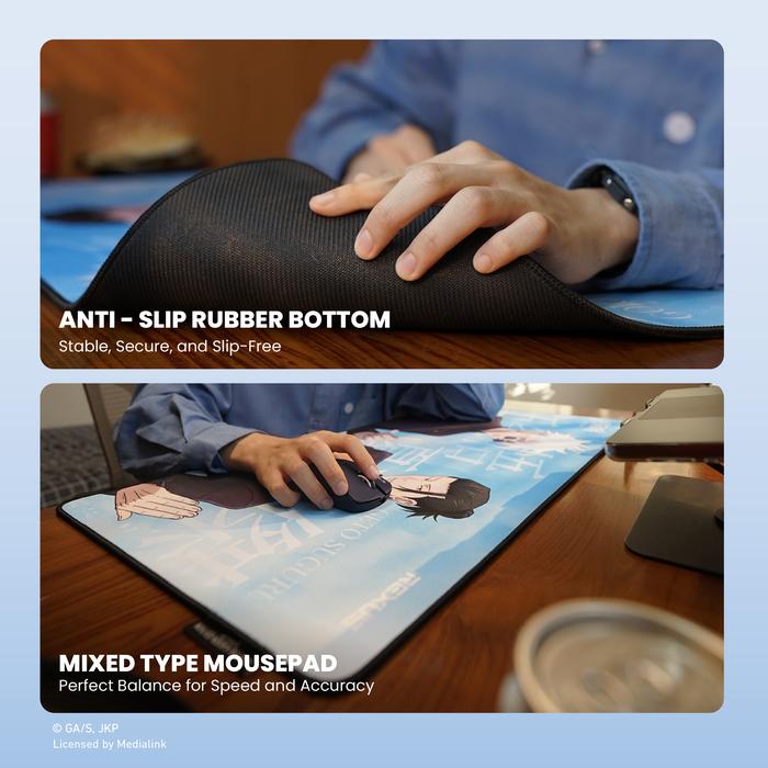 Rexus Mousepad Gaming Jujutsu Kaisen RX-MP53 Gojo & Geto