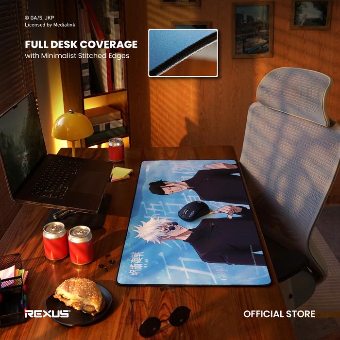 Rexus Mousepad Gaming Jujutsu Kaisen RX-MP53 Gojo & Geto
