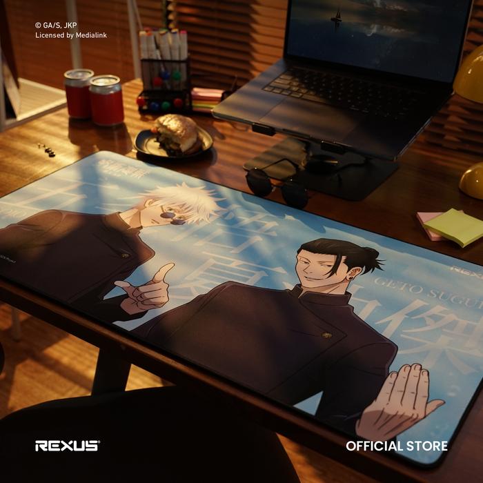 Rexus Mousepad Gaming Jujutsu Kaisen RX-MP53 Gojo & Geto