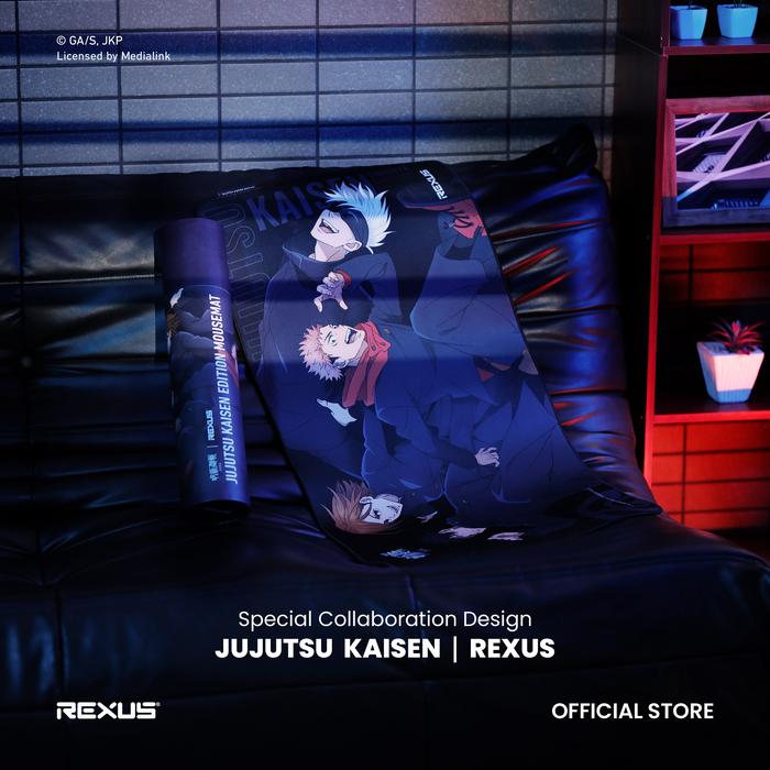 Rexus Mousepad Gaming Jujutsu Kaisen RX-MP55 Icon Design