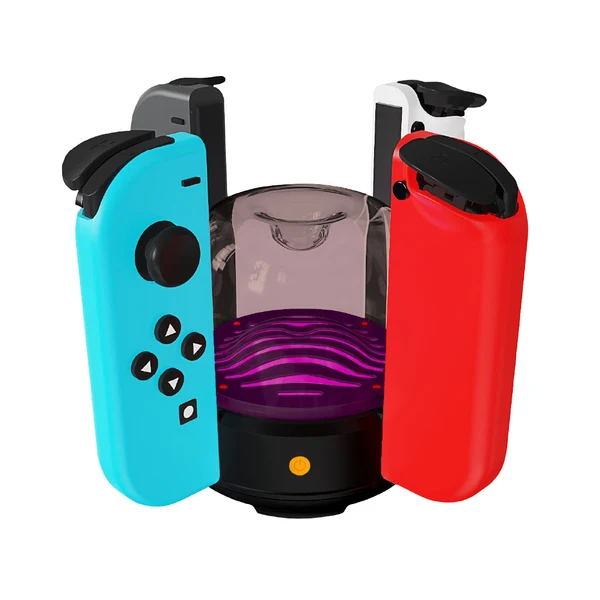 Omelet Space Dock 2.0 For Joy-Cons & Mini Joy-Pads - Jet Black