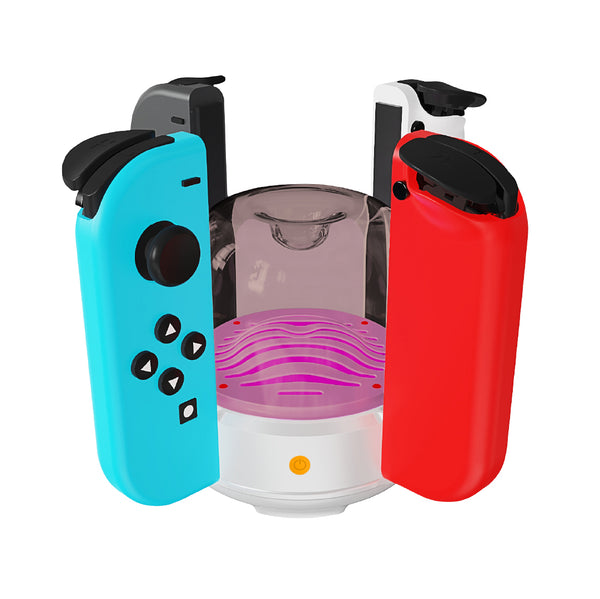 Omelet Space Dock 2.0 For Joy-Cons & Mini Joy-Pads - Snow White