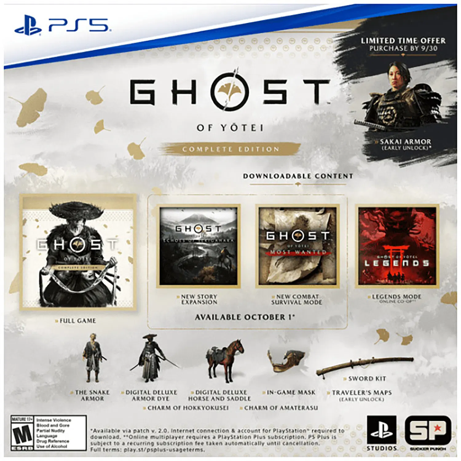 PS5 Ghost of Yotei Complete Edition (R3)