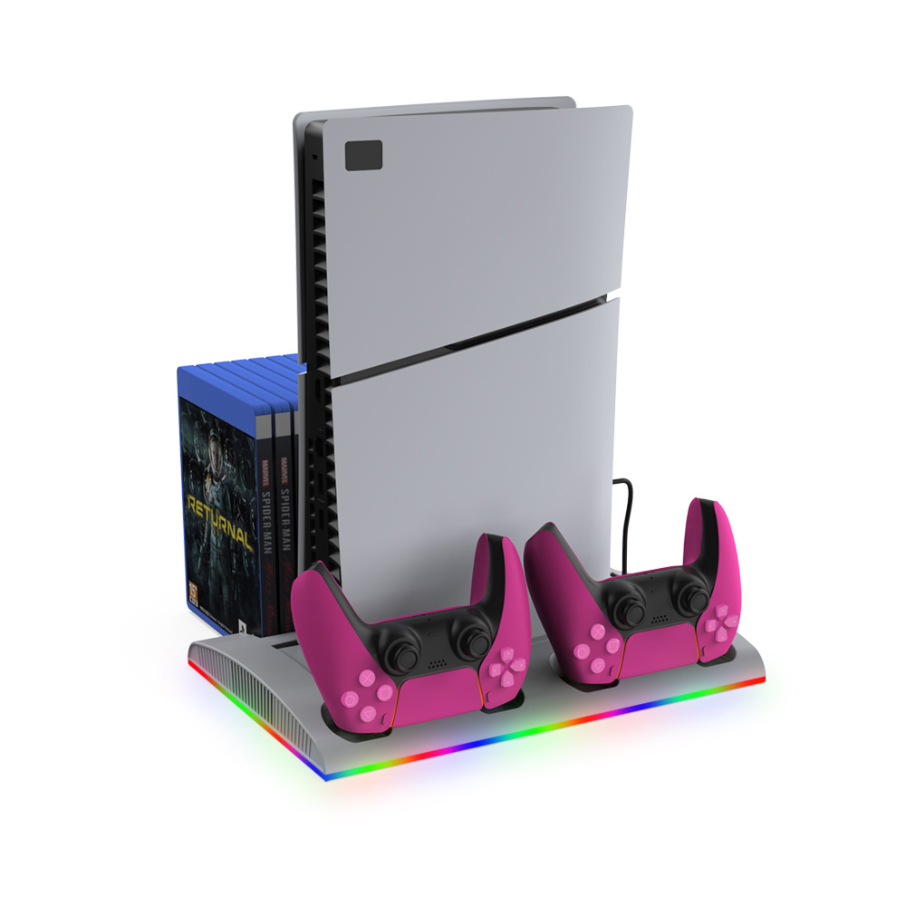 HOZKAII Multifunctional Cooling dan Charging Stand for PS5