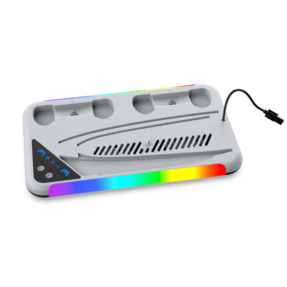 HOZKAII Multi-function Cooling Charging Dock for PS5