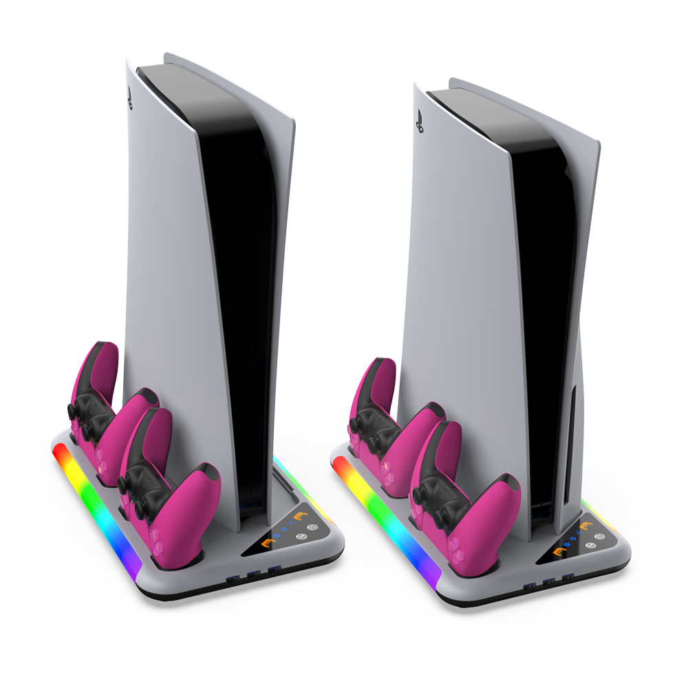 HOZKAII Multi-function Cooling Charging Dock for PS5