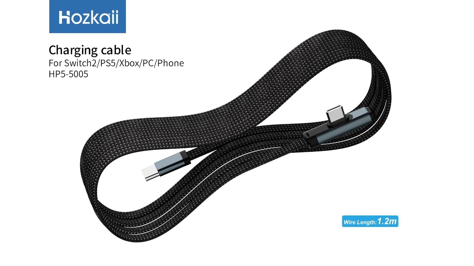 HOZKAII Data Cable Type C to Type C