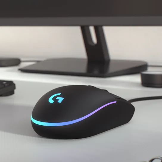 LOGITECH G102 LIGHTSYNC 8000DPI Gaming Mouse - Black