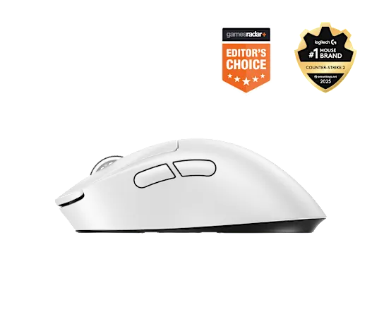 LOGITECH PRO X SUPERLIGHT 2 DEX Wireless Mouse - White