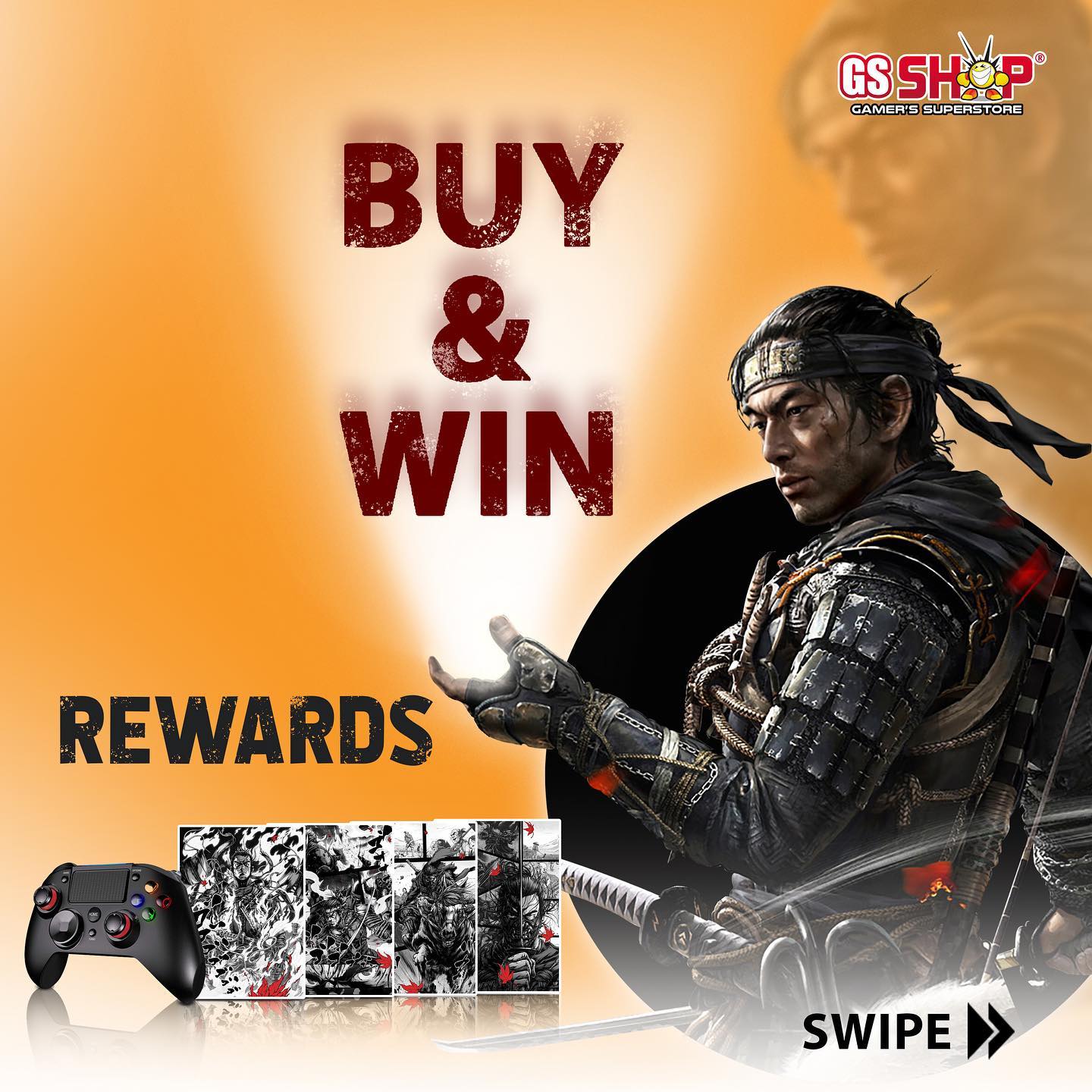 Buy and Win Ghost of Tsushima