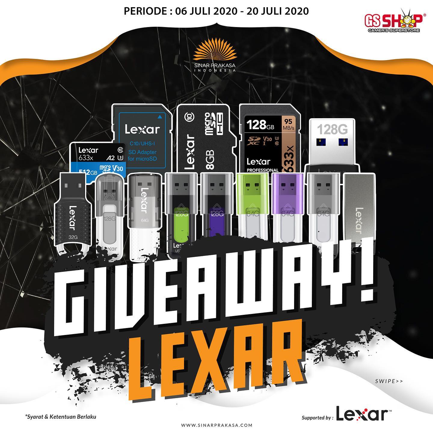 Giveaway Lexar