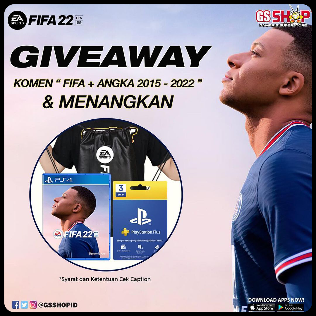 GIVEAWAY FIFA 22 Launching