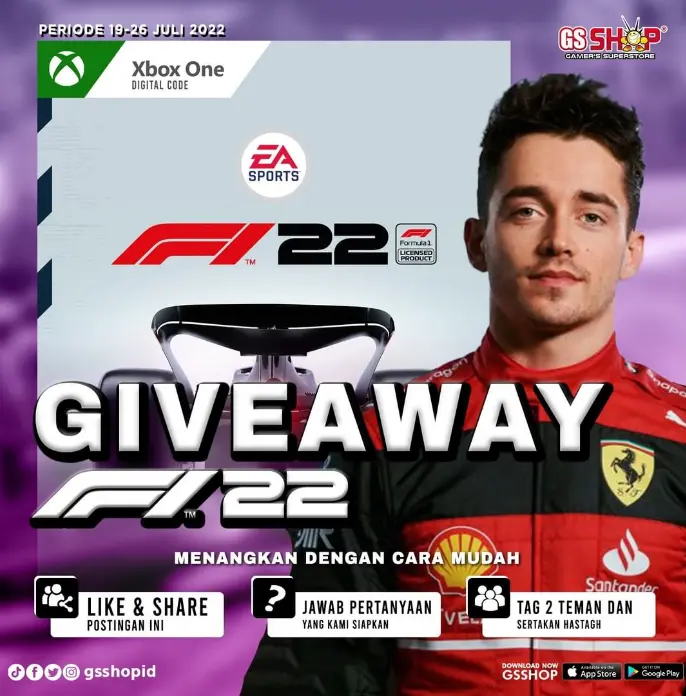 F1 22 Giveaway