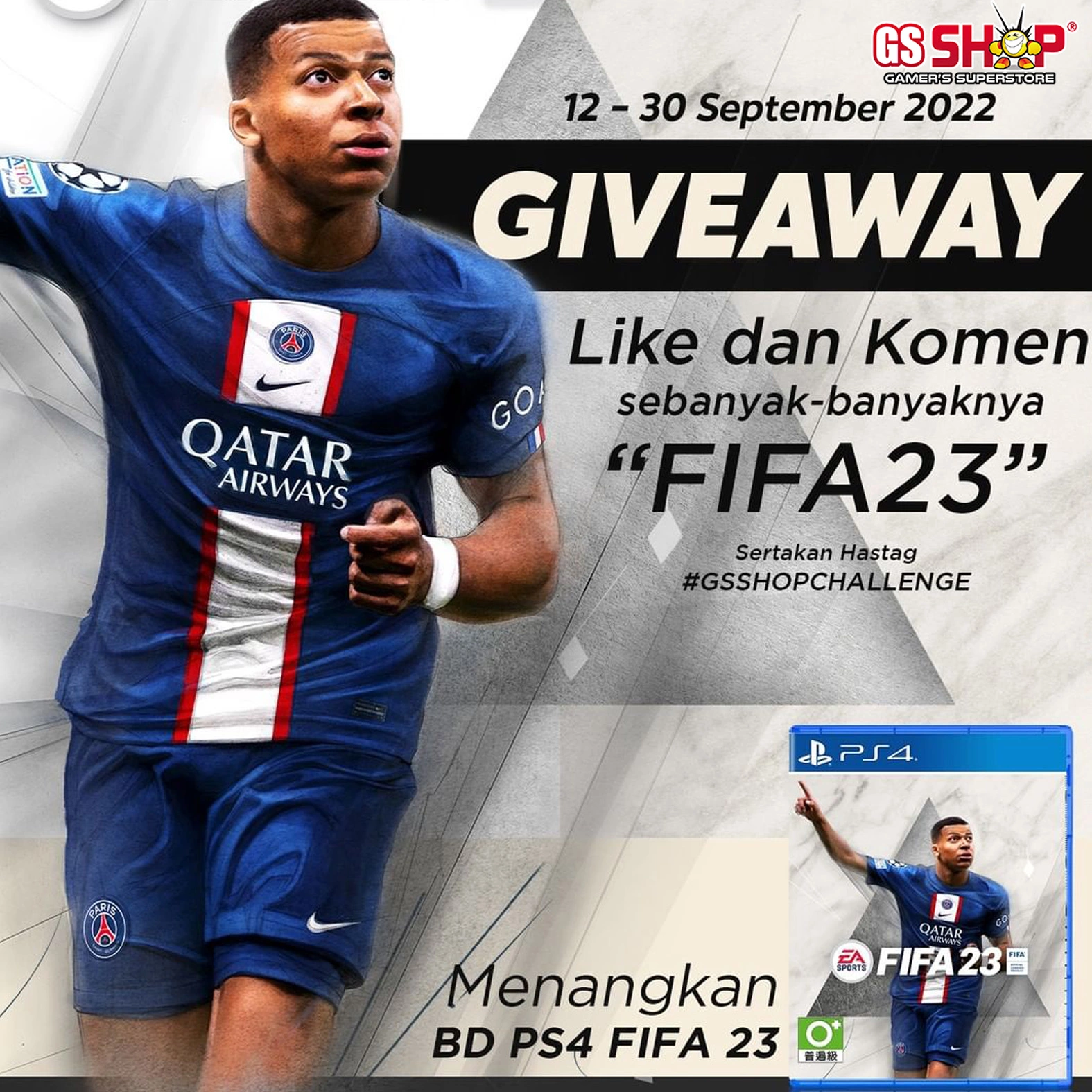 GSSHOP FIFA 23 Giveaway