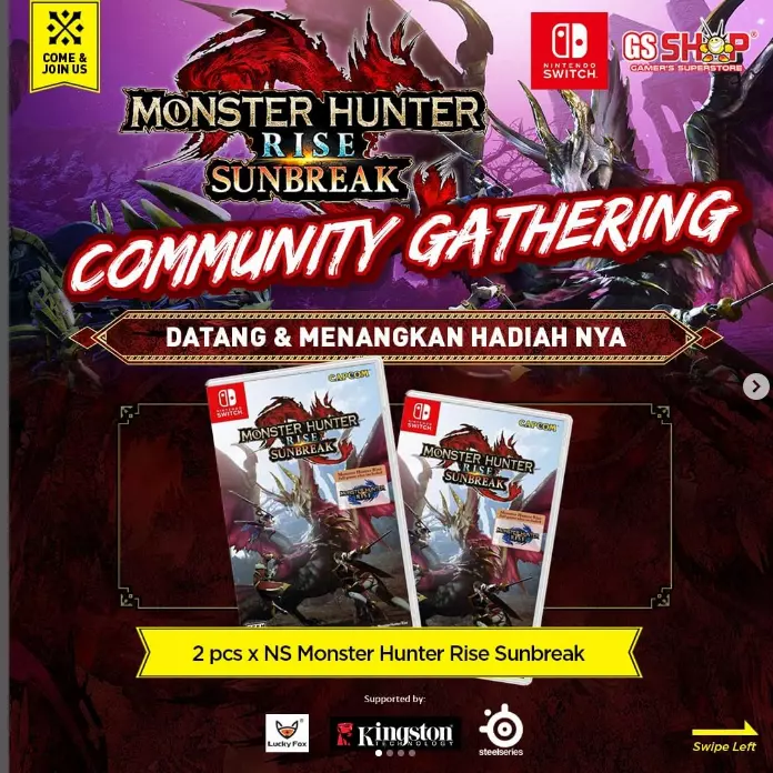 GSSHOP Community Gathering Monster Hunter Rise