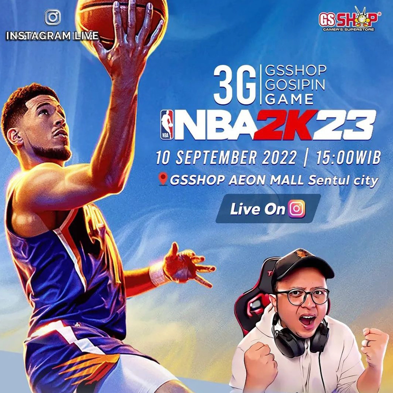 GSSHOP NBA 2K23 Launching Live Event