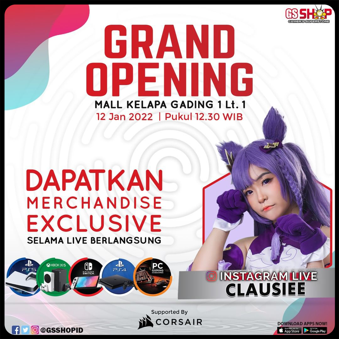 GSSHOP Grand Opening MKG 1