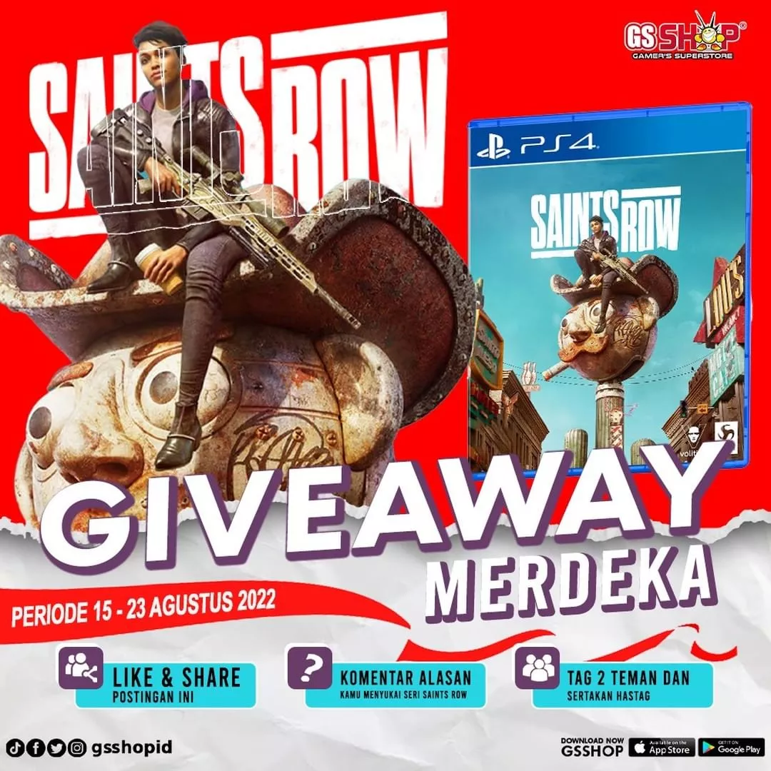 GSSHOP Saints Row Giveaway