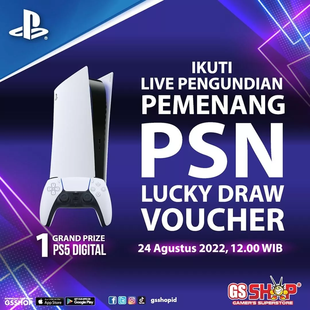 LIVE UNDIAN PSN GSSHOP