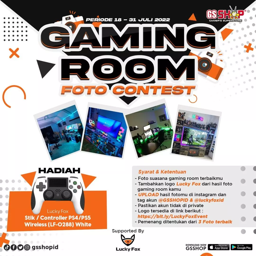 GSSHOP X Lucky Fox Gaming Room Photo Contest