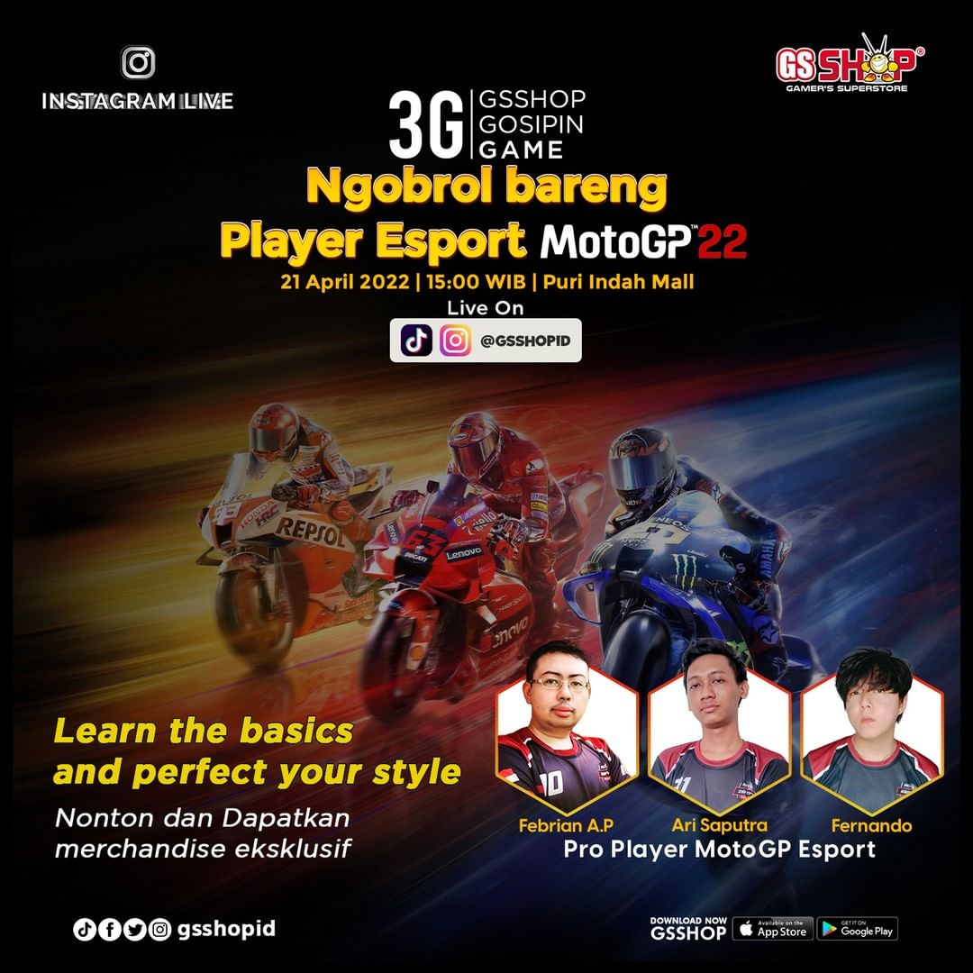 Launching Game MOTOGP 22 With Esports