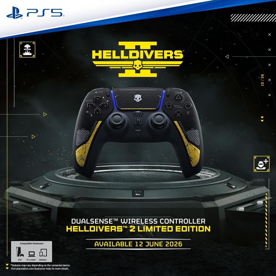 DualSense HellDivers 2 Limited Edition - PREORDER