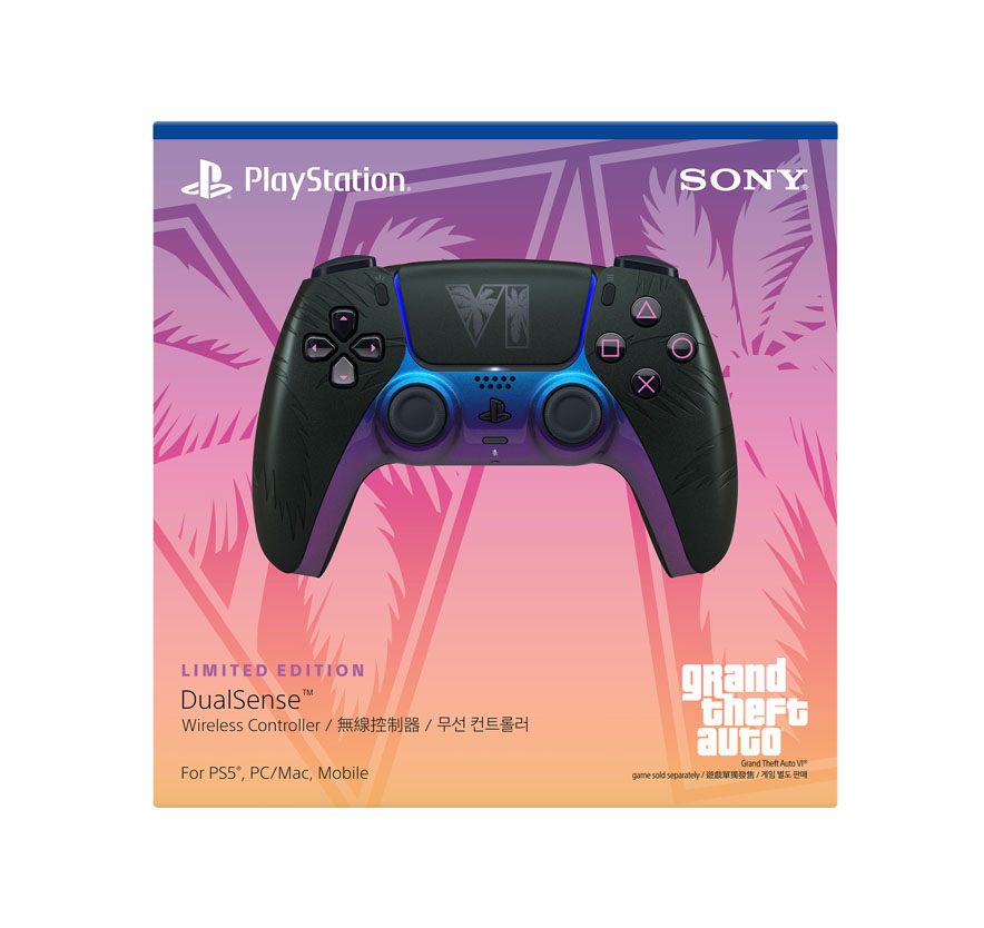 DualSense Wireless Controller Grand Theft Auto VI Black Limited Edition - PREORDER