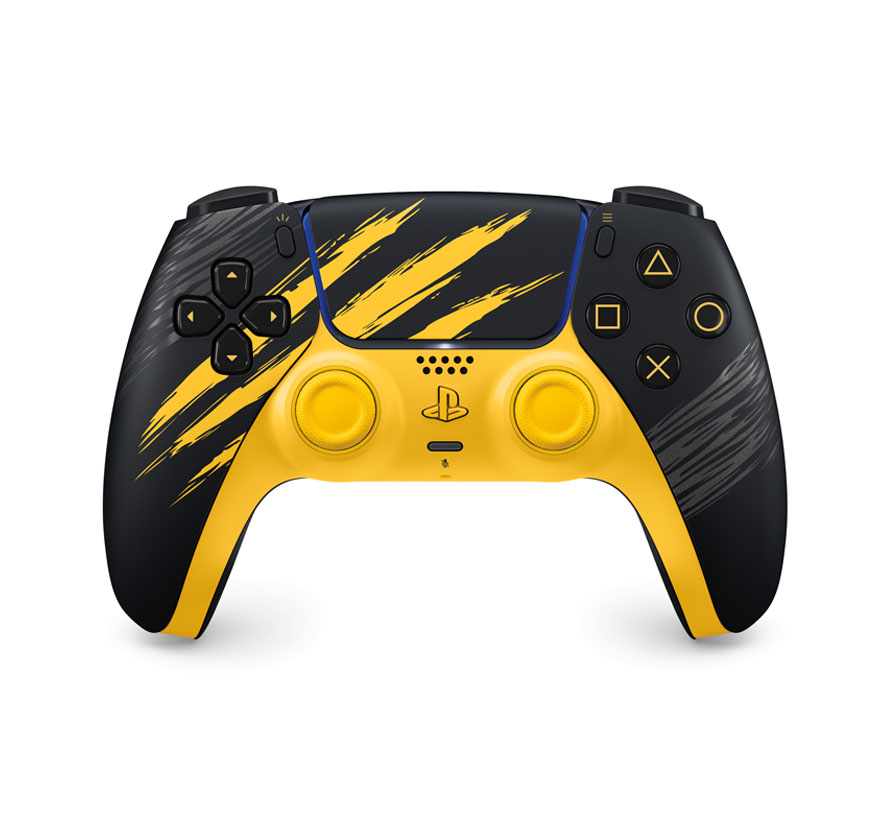DualSense Marvels Wolverine Battle Yellow Edisi Terbatas