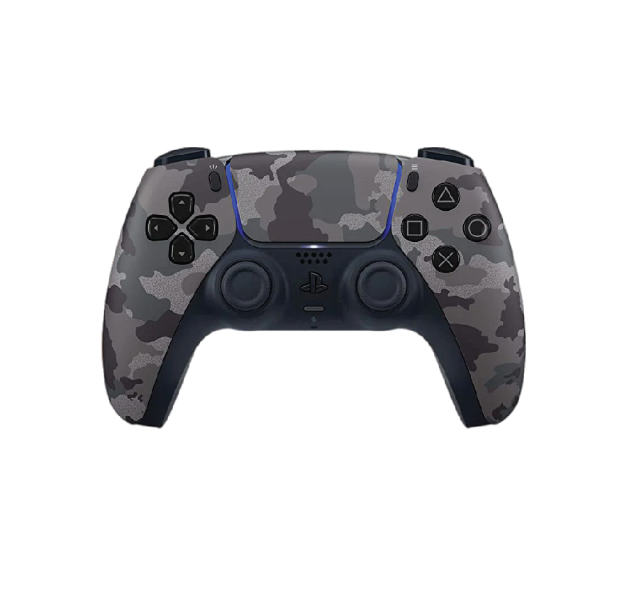 PS5 DualSense Wireless Controller Gray Camouflage